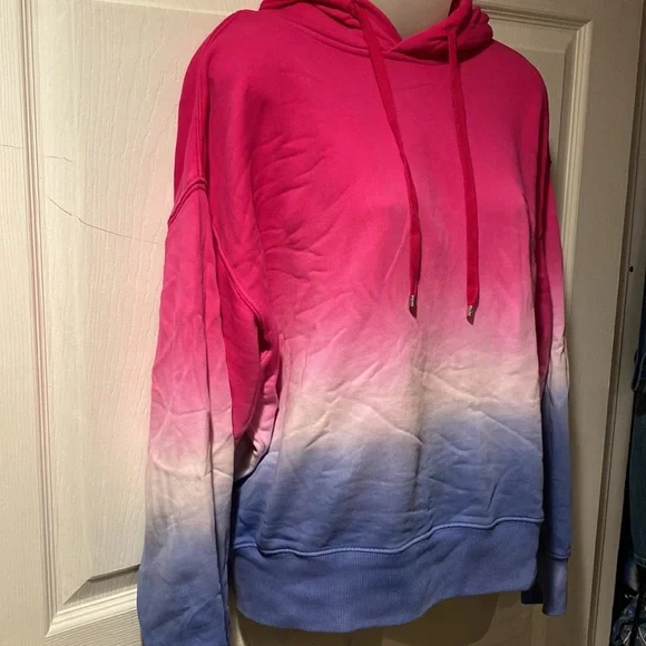 Ralph Lauren Dip Dye French Terry Hoodie M - Picture 6 of 10